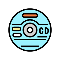 Compact Disk  Icon