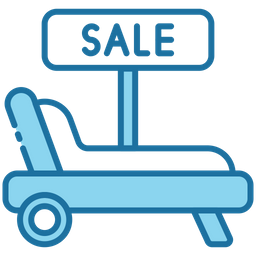 Beach Chair Sale  Icon