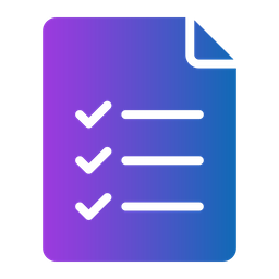 Checklist  Icon