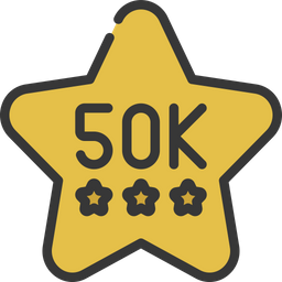 50 K Review  Icon