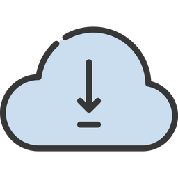 Cloud Download  Icon