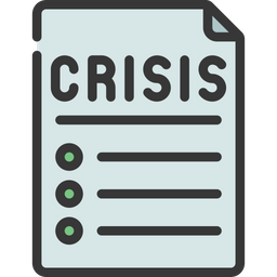 Crisis Document  Icon