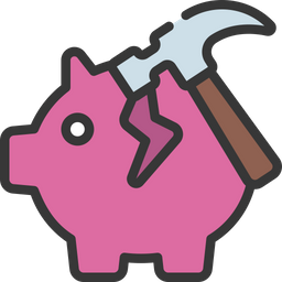 Break Savings  Icon