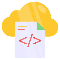 Cloud Coding  Icon