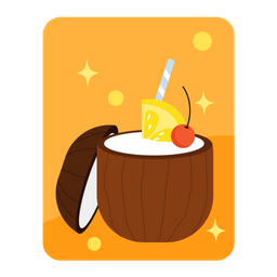 Coconut drink  Icon