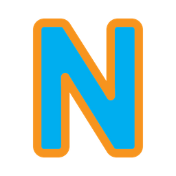 Letter N  Icon