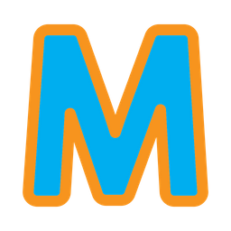 Letter M  Icon