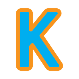 Letter K  Icon