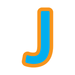 Letter J  Icon