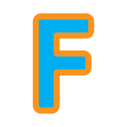 Letter F  Icon