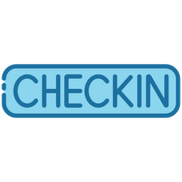 Check In  Icon