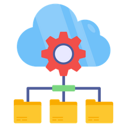 Cloud Data Management  Icon