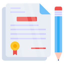 Contract Paper  Icon