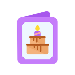 Birthday card  Icon