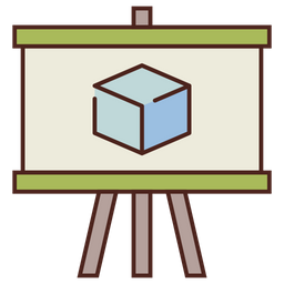 3d poster  Icon