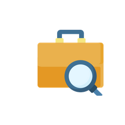 Search Briefcase  Icon