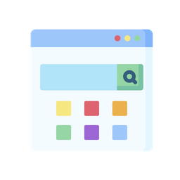 Browser Search  Icon