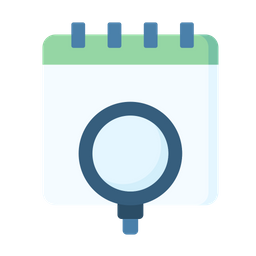 Search Calendar  Icon