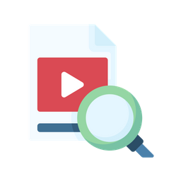 Search Video File  Icon