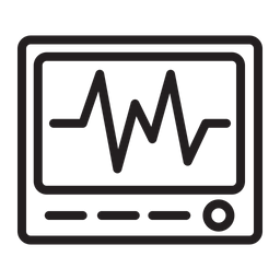 Monitor de frequência cardíaca  Ícone