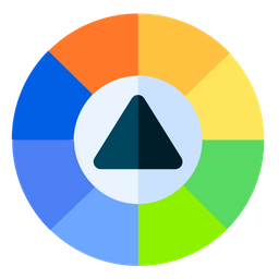 컬러 휠  아이콘