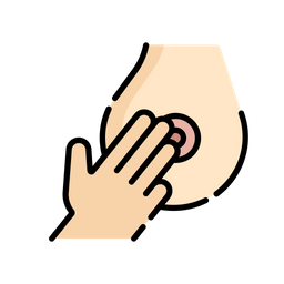 Breast exercise  Icon