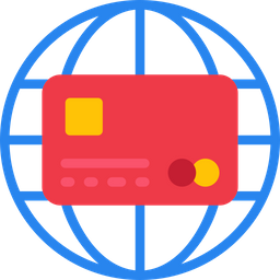 Internet Credit Card  Icon