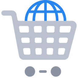 Internet Shopping  Icon