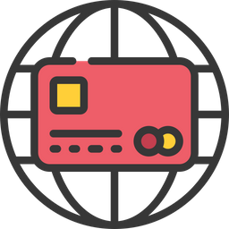 Internet Credit Card  Icon