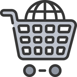 Internet Shopping  Icon