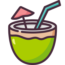 Coconut Drink  Icon