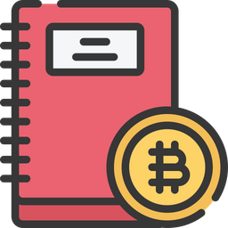 Livro bitcoin  Ícone