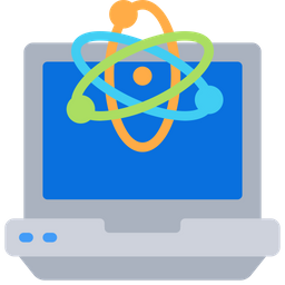 Computer Science Laptop  Icon