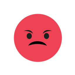 Angry Face  Icon