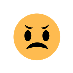 Angry Face  Icon