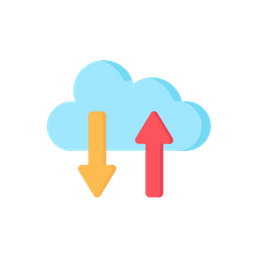 Cloud Transfer  Icon