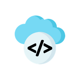 Cloud Coding  Icon