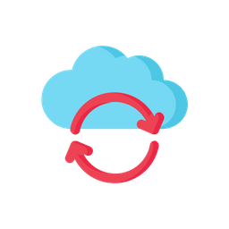 Cloud Recovering  Icon