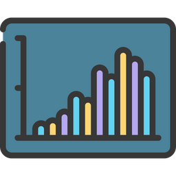 Gráfico de análise  Ícone
