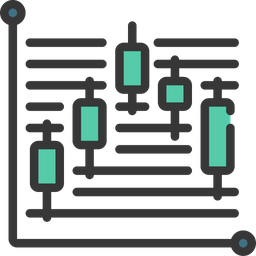 Gráfico de análise  Ícone
