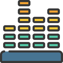 Audio Levels  Icon