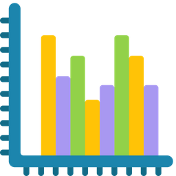 Gráfico de barras  Ícone