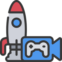 Launch Video Game  Icon