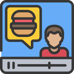 Food Video  Icon