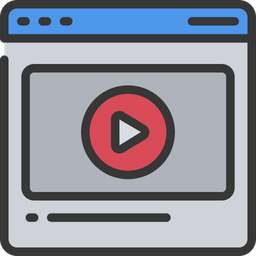 Online Video  Icon