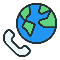 Global Communication Call  Icon