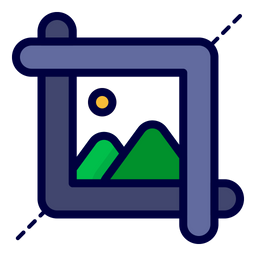 Crop Image Tools  Icon