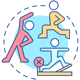 Dont stretch before exercise  Icon