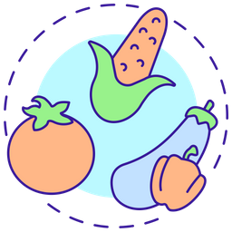 Eat lots of vegetables  Icon