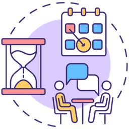 Long hiring process  Icon